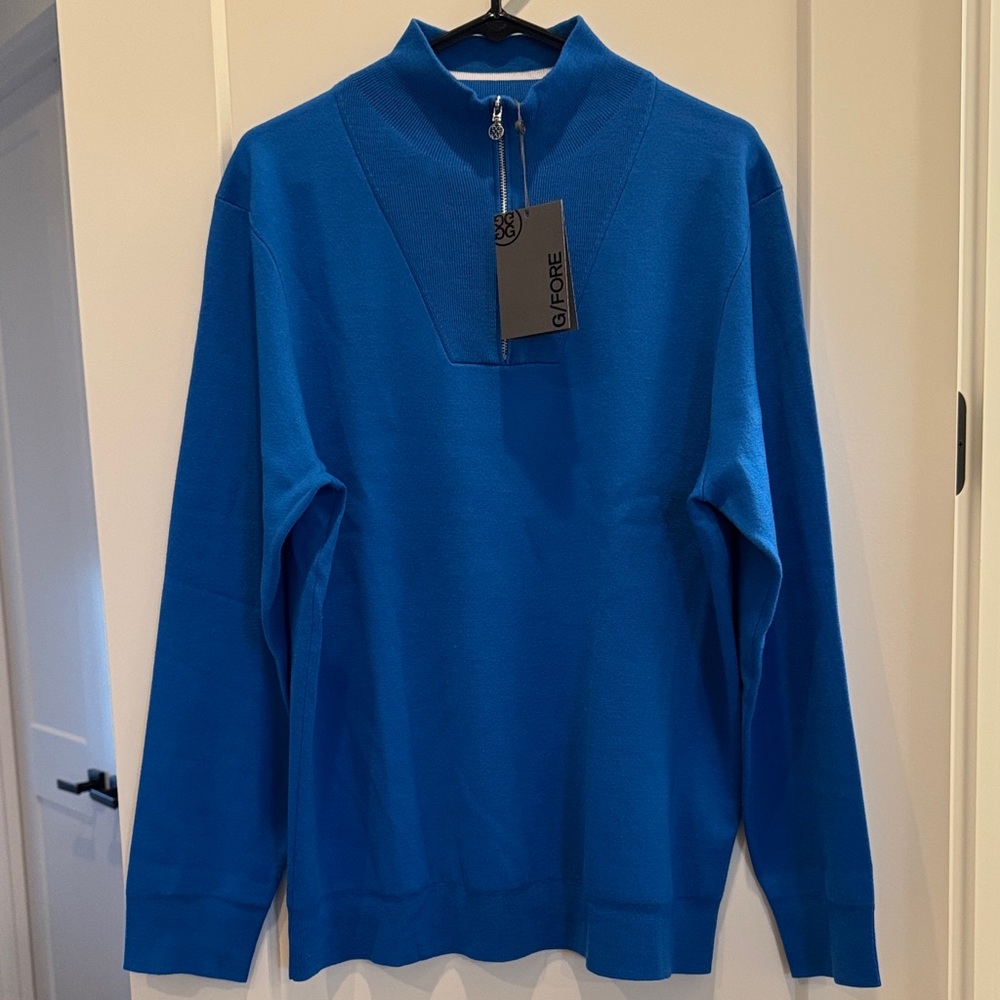 G/FORE Men's Vibrant Blue Sweater
